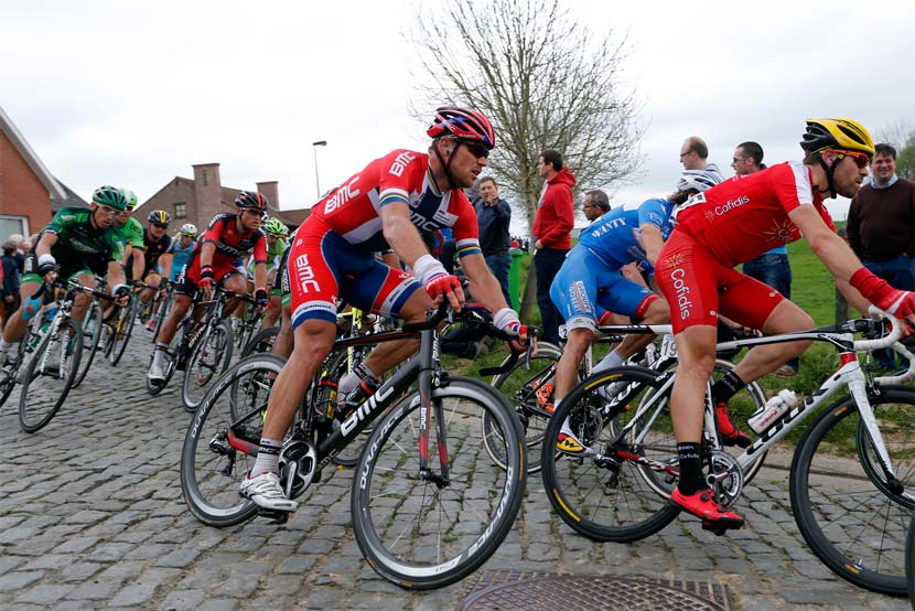 Thor Hushovd has been on the podium in Roubaix before and he's one of the protected riders at BMC in 2014. Photo: Yuzuru Sunada