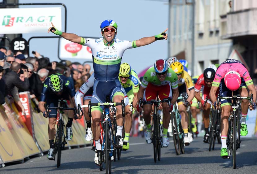 Matthews wins stage three of his first race in 2015, Paris-Nice. Photo: Graham Watson