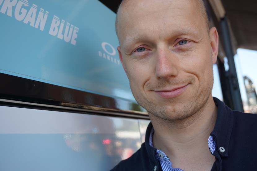 The doctor for Etixx-Quickstep, Helge Riepenhof.  Photo: Rob Arnold