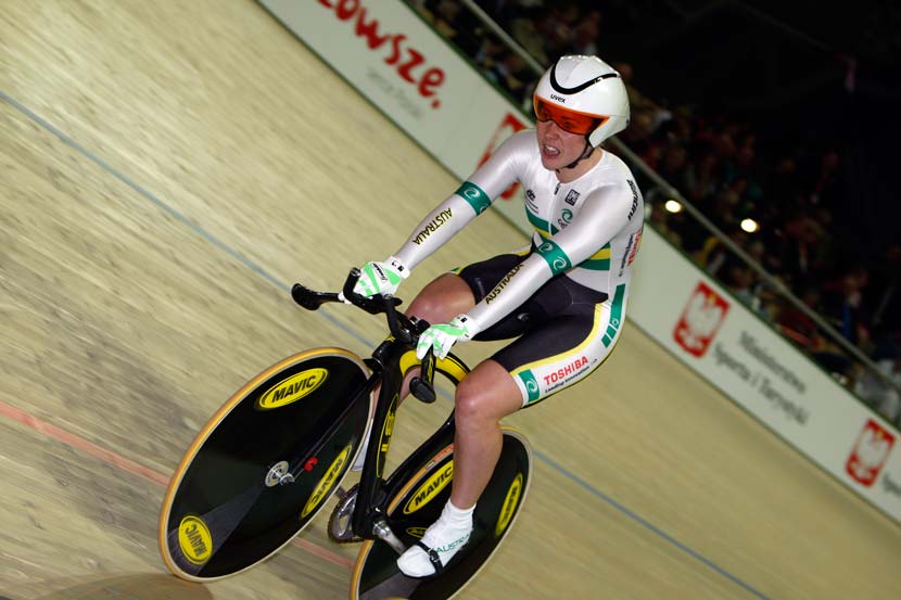McCulloch contested the 500m TT at the worlds in 2009. Photo: Yuzuru Sunada