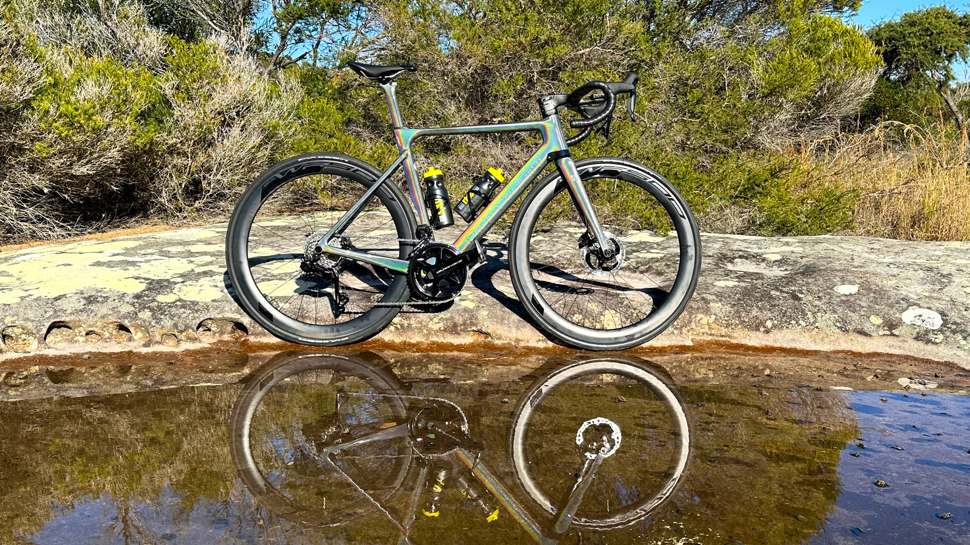 Polygon Helios A9X bike test Shimano Dura-Ace + power for AUD$8,999